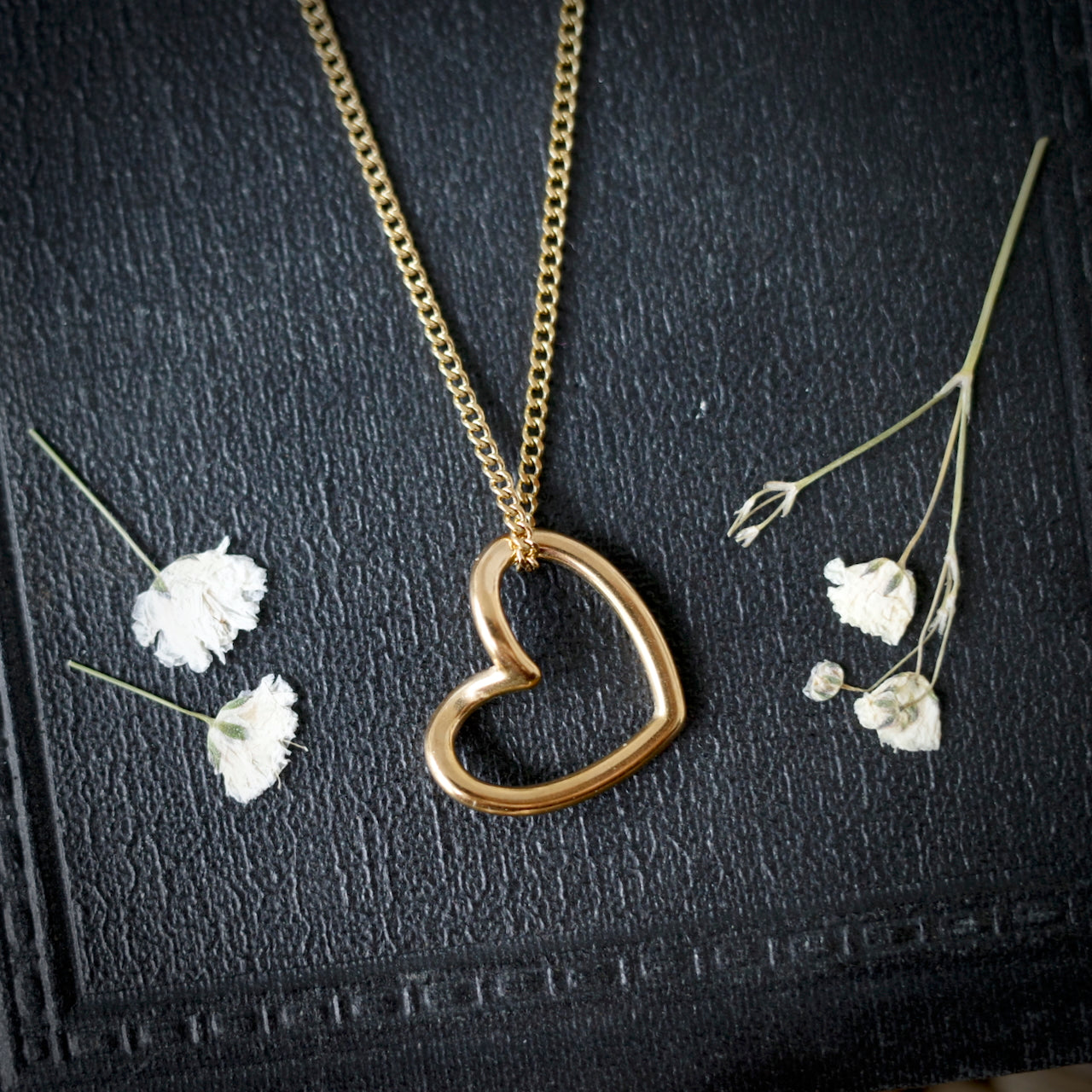Herz Kette | Goldfarben